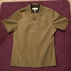 lRag & Bone Men's Avery Shirt Olive Green Sz. S